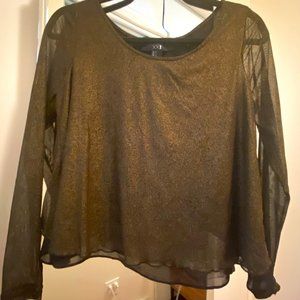 Forever 21 - scalloped open back top